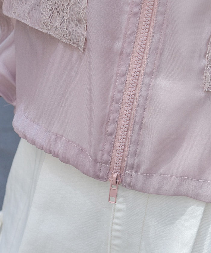 Sheer Track Jacket