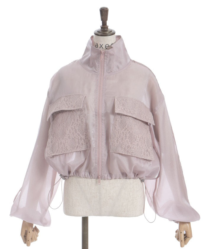 Sheer Track Jacket
