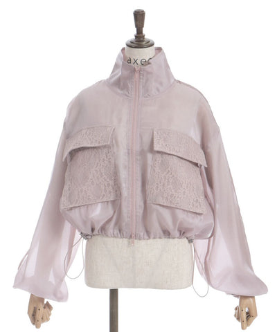Sheer Track Jacket