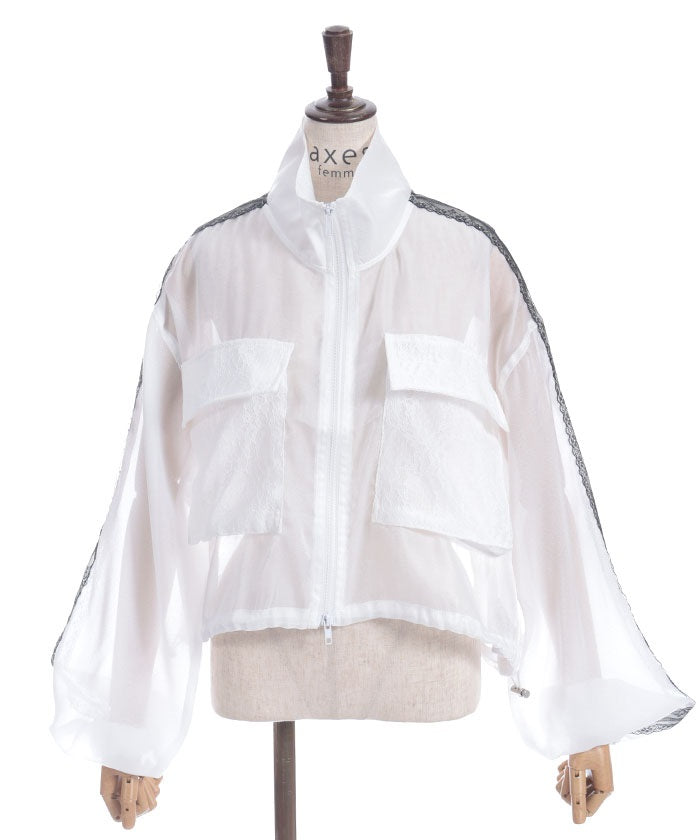 Sheer Track Jacket