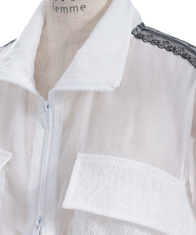 Sheer Track Jacket