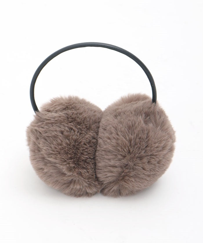 Faux Leather & Eco Fur Earmuffs