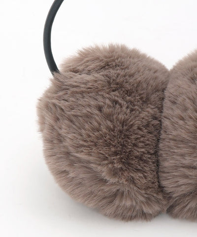 Faux Leather & Eco Fur Earmuffs