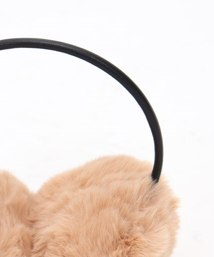 Faux Leather & Eco Fur Earmuffs