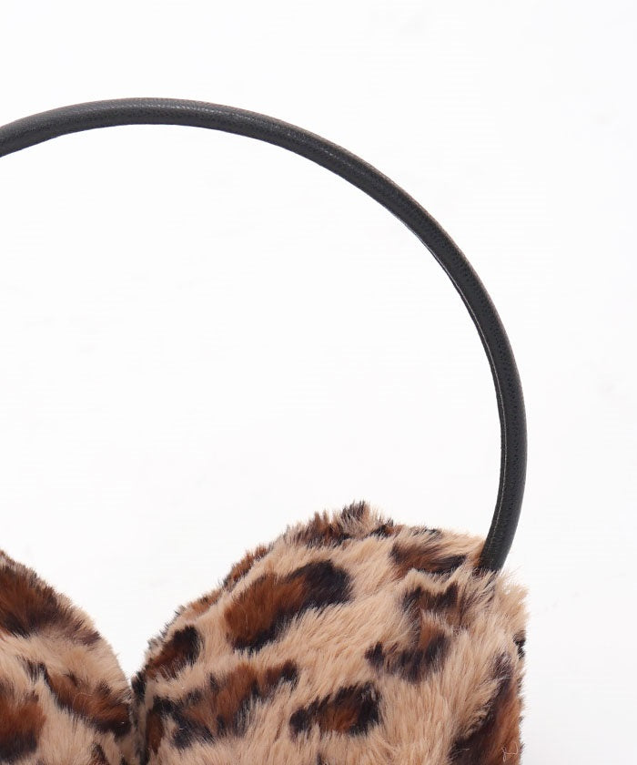 Faux Leather & Eco Fur Earmuffs