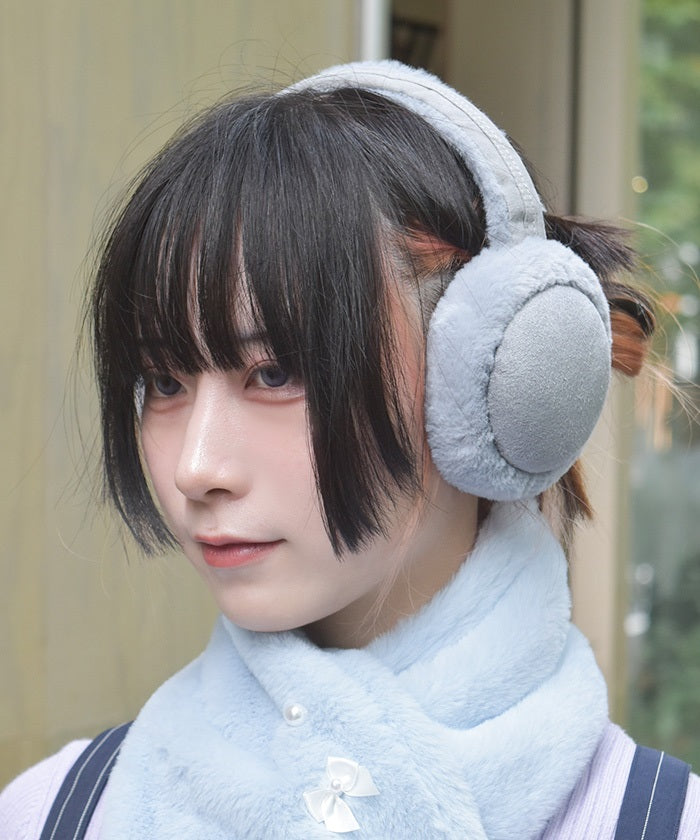 Two-Tone Folding Earmuffs