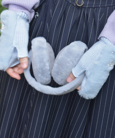 Two-Tone Folding Earmuffs