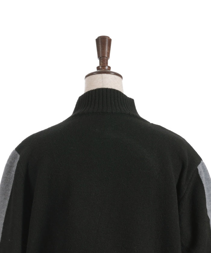 Bicolor Knit Pullover