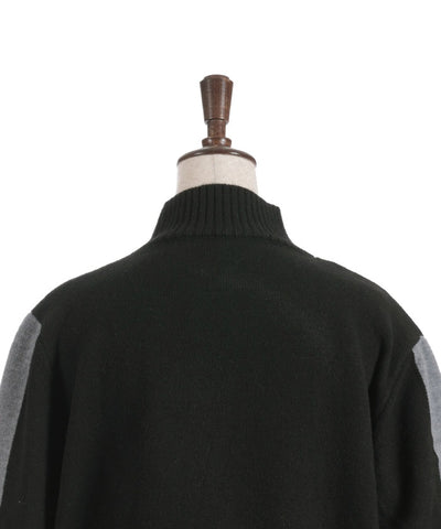 Bicolor Knit Pullover
