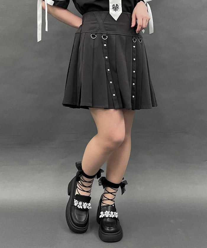 Belt Design Skort (Time-limited Price)