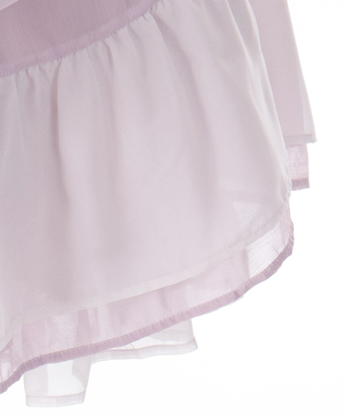 Petit Ribbon Tiered Mini Skirt