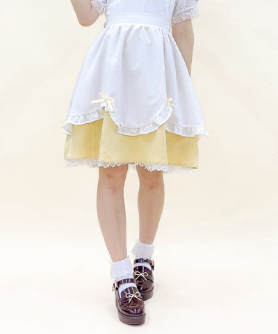 Frill Apron Design Skirt