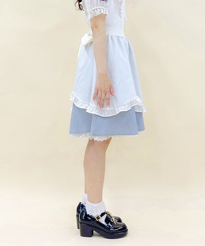 Frill Apron Design Skirt