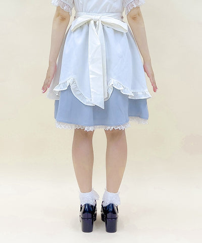 Frill Apron Design Skirt