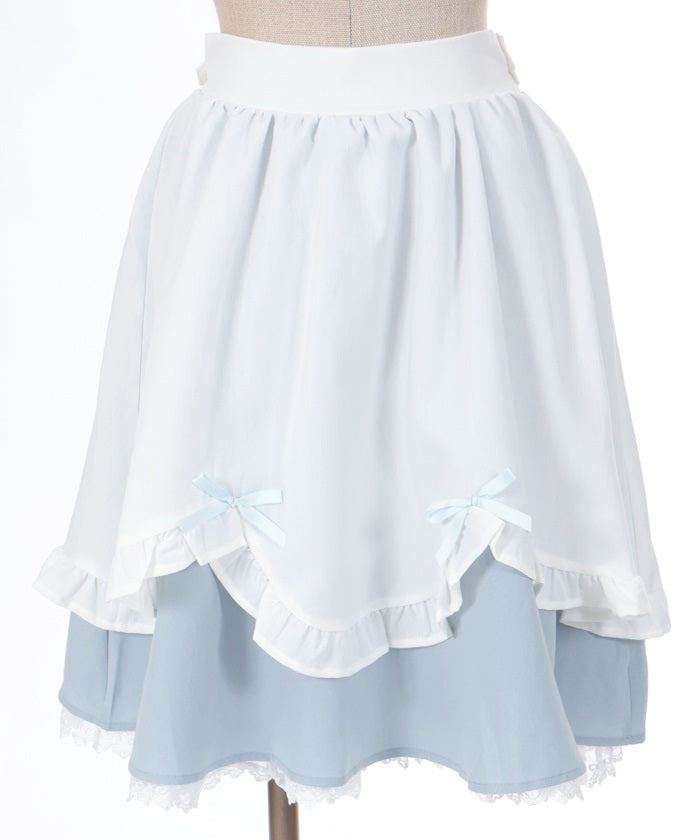 Frill Apron Design Skirt