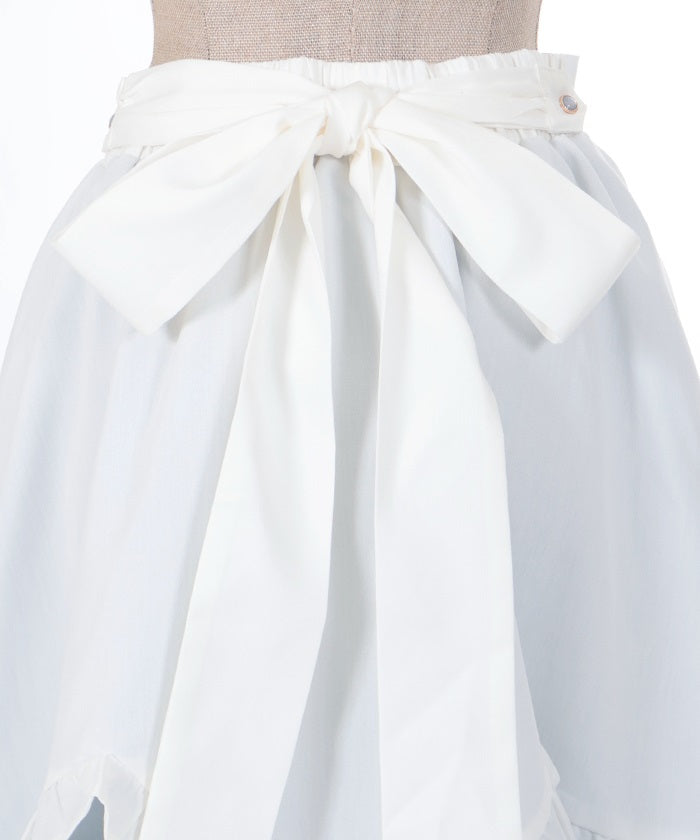 Frill Apron Design Skirt