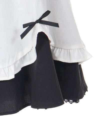 Frill Apron Design Skirt