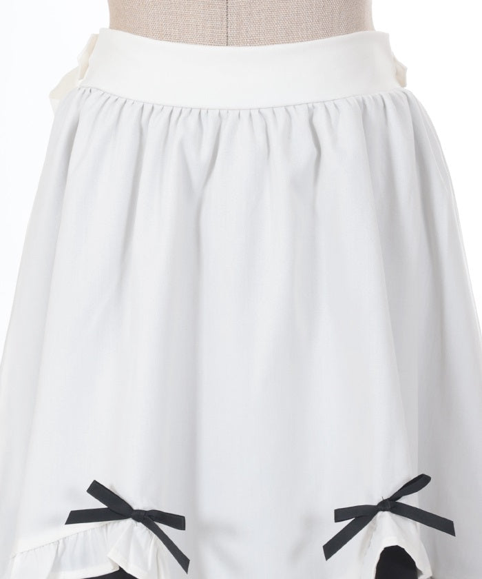 Frill Apron Design Skirt