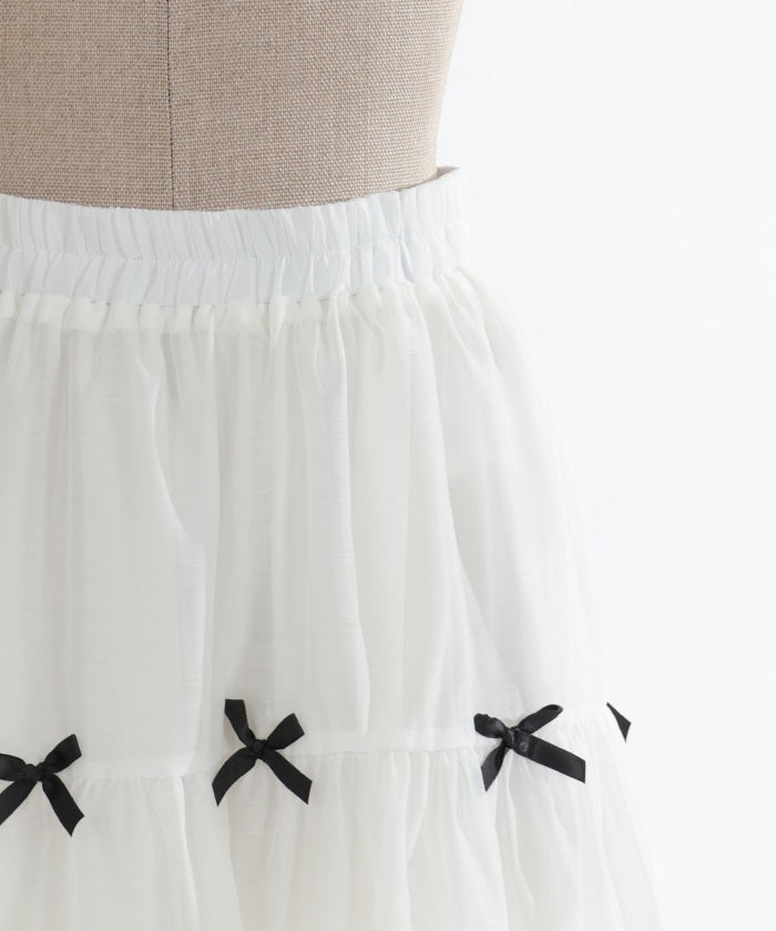 Petit Ribbon Tiered Skirt