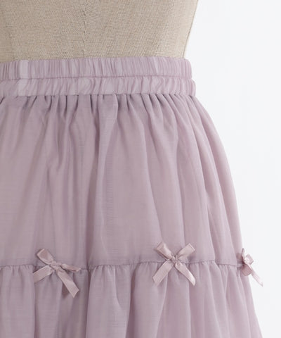 Petit Ribbon Tiered Skirt