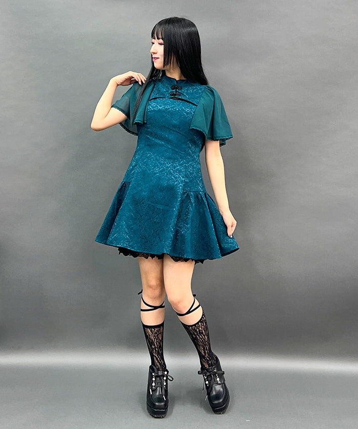 Chinese Design Mini Dress