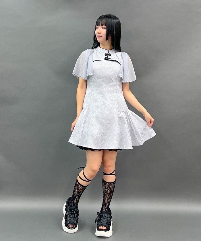 Chinese Design Mini Dress