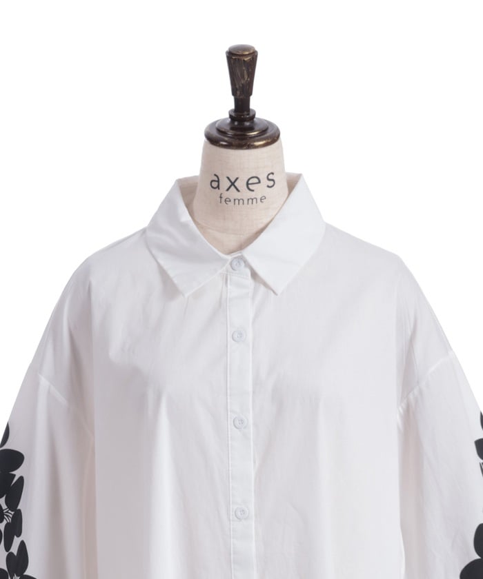 Sleeve Lace Shirt Dress