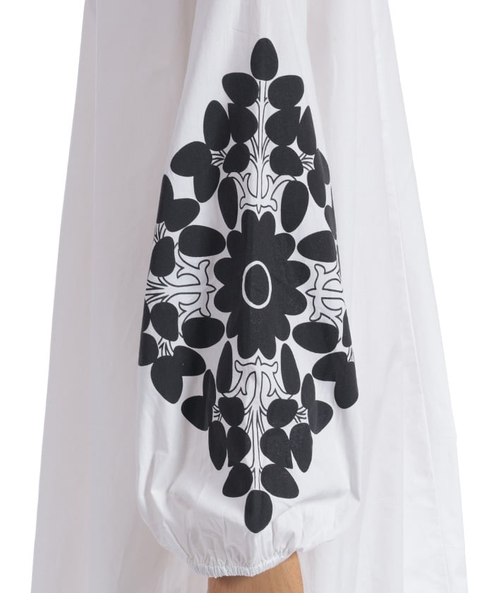 Sleeve Lace Shirt Dress