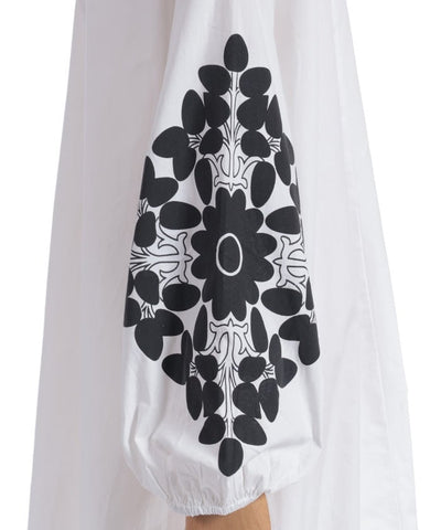 Sleeve Lace Shirt Dress