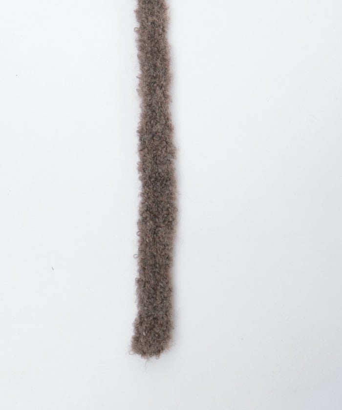 Bear Ears Knit Cap with Cords