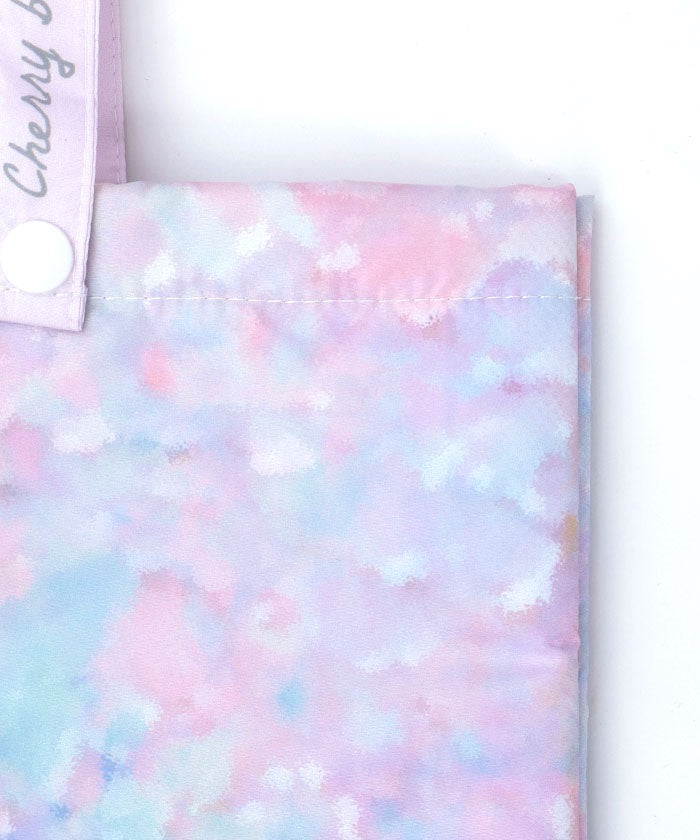 Watercolor Gradation Pattern Folding Umbrella Bag