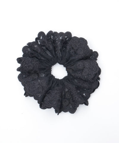 Pearl Lace Scrunchie