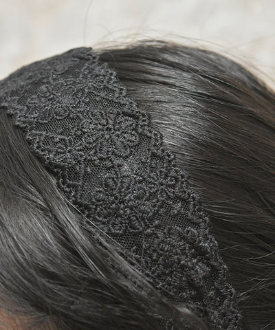 Floral Pattern Lace Headband