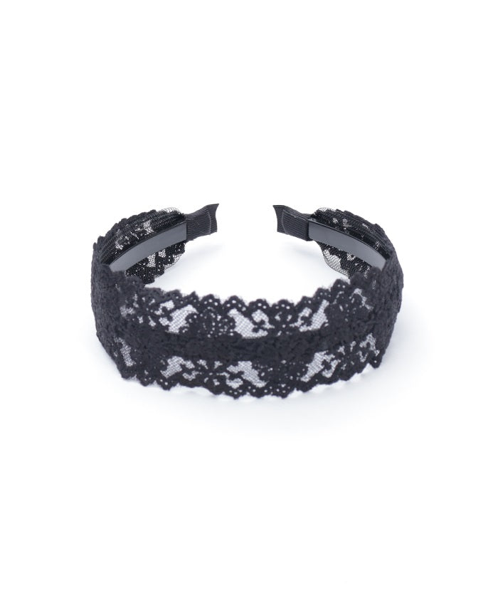 Floral Pattern Lace Headband