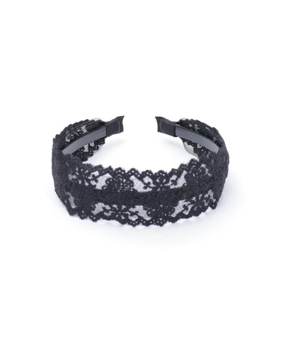 Floral Pattern Lace Headband