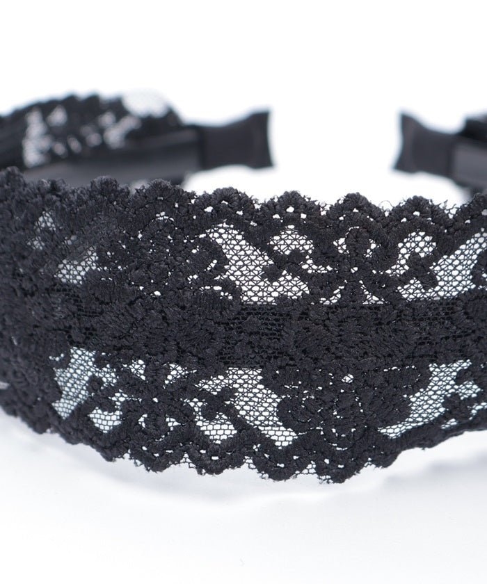 Floral Pattern Lace Headband