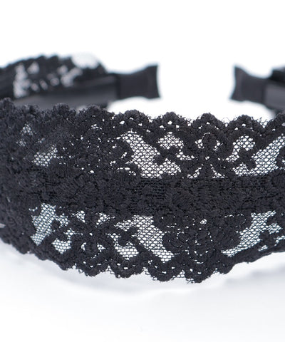 Floral Pattern Lace Headband