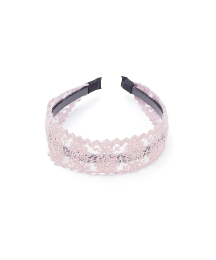 Floral Pattern Lace Headband