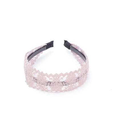 Floral Pattern Lace Headband
