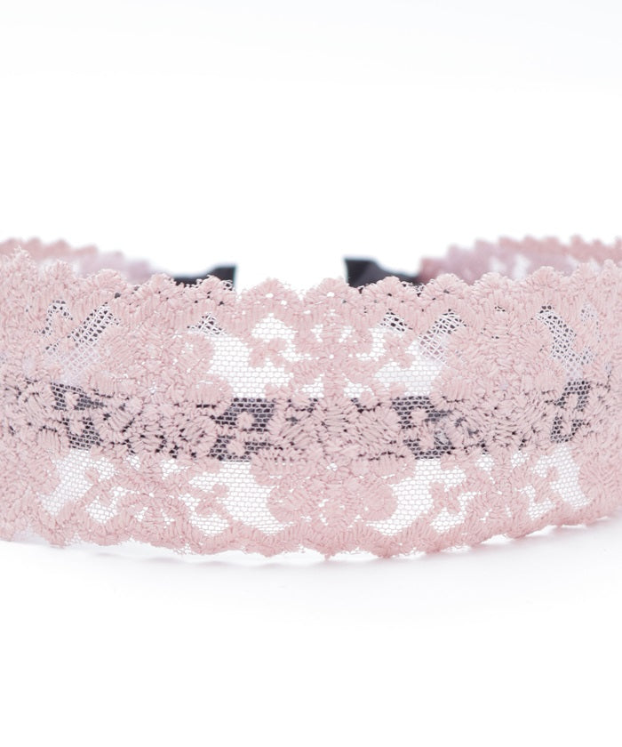 Floral Pattern Lace Headband