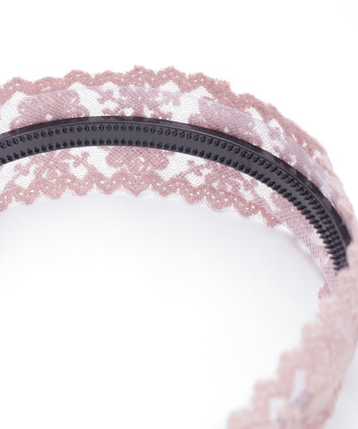 Floral Pattern Lace Headband