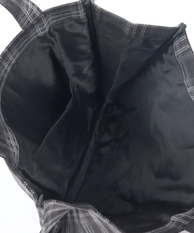 Vertical Check Pattern Tote