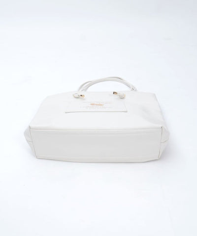 Vertical Faux Leather Tote