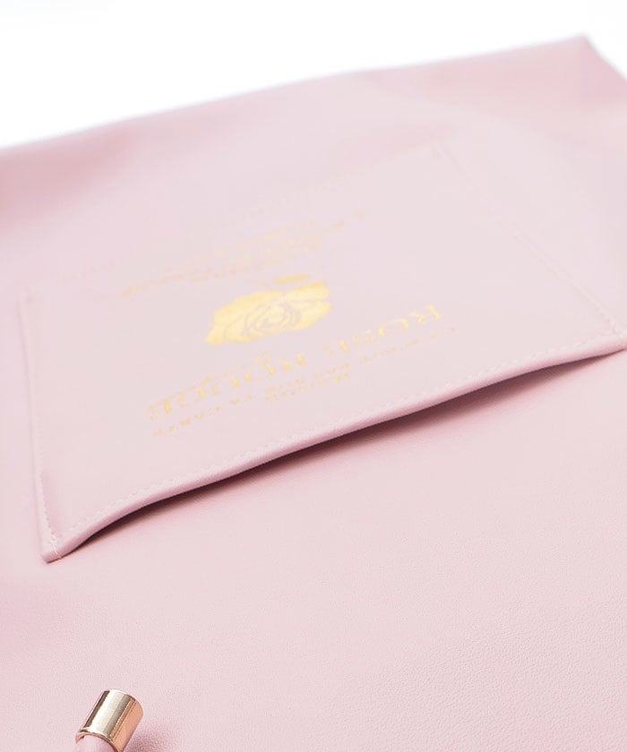 Vertical Faux Leather Tote