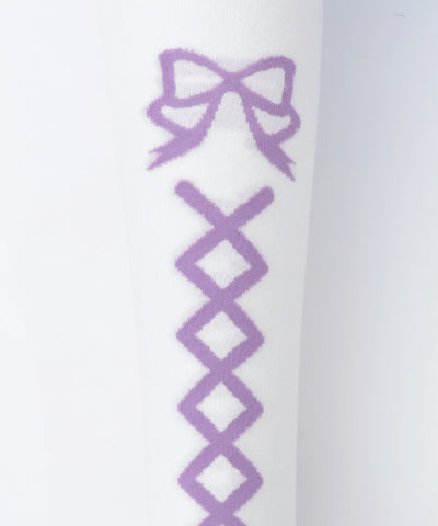 Flora Pearl Over-knee Socks