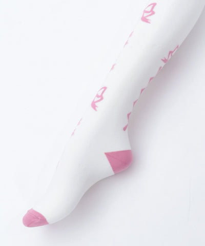 Flora Pearl Over-knee Socks