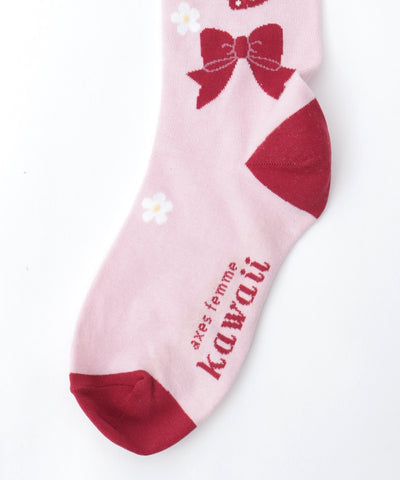 Strawberry Pattern Over-knee Socks