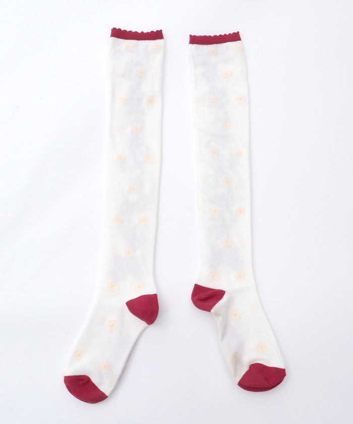 Strawberry Pattern Over-knee Socks