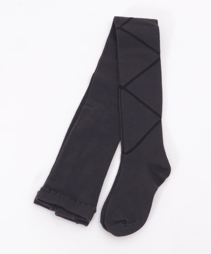 Lace-Up Ribbon Pattern Tights – axes femme from JAPAN