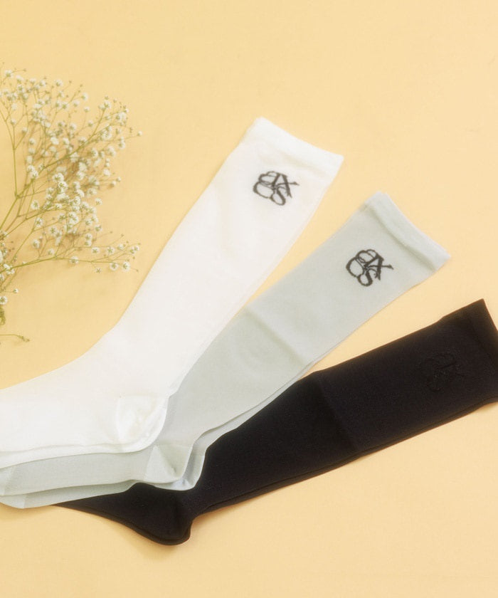 Logo Sheer High Socks (Pre-order)